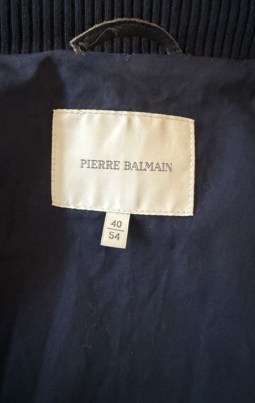 50054- skinnjakke fra Pierre Balmain