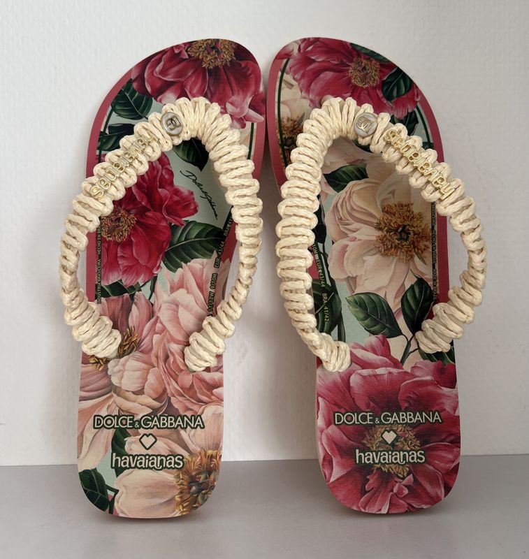 101758 - D&G x havaianas slippers
