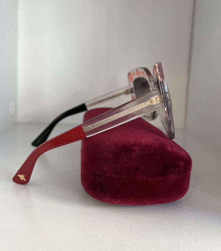 101901 - GUCCI blomster solbriller 