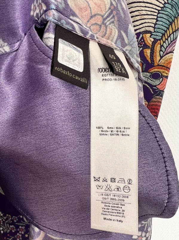 102152 - Roberto Cavalli silkekjole