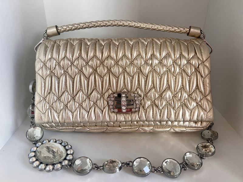 102202 - Miu Miu Iconic Crystal bag 