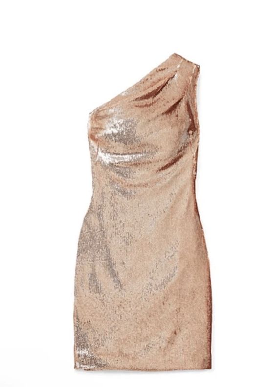 102454 - Haney Copper Sequin Dress