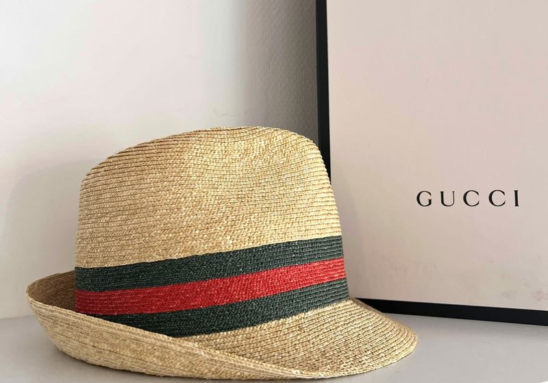 101800 - GUCCI Abaca stråhatt