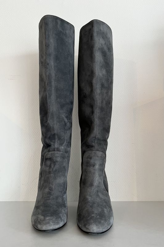 102636 - Vero Cuoio Suede Knee High Boots